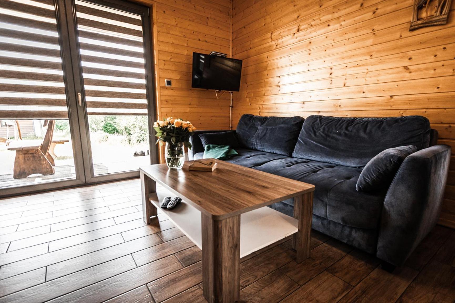 Osada Skoczkowo Komfortowe Domki Z Jacuzzi Nad Jeziorem- Sauna- Balia- Prywatny Staw Wedkarski Podiazy المظهر الخارجي الصورة